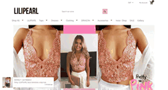 Desktop Screenshot of lilipearl.com